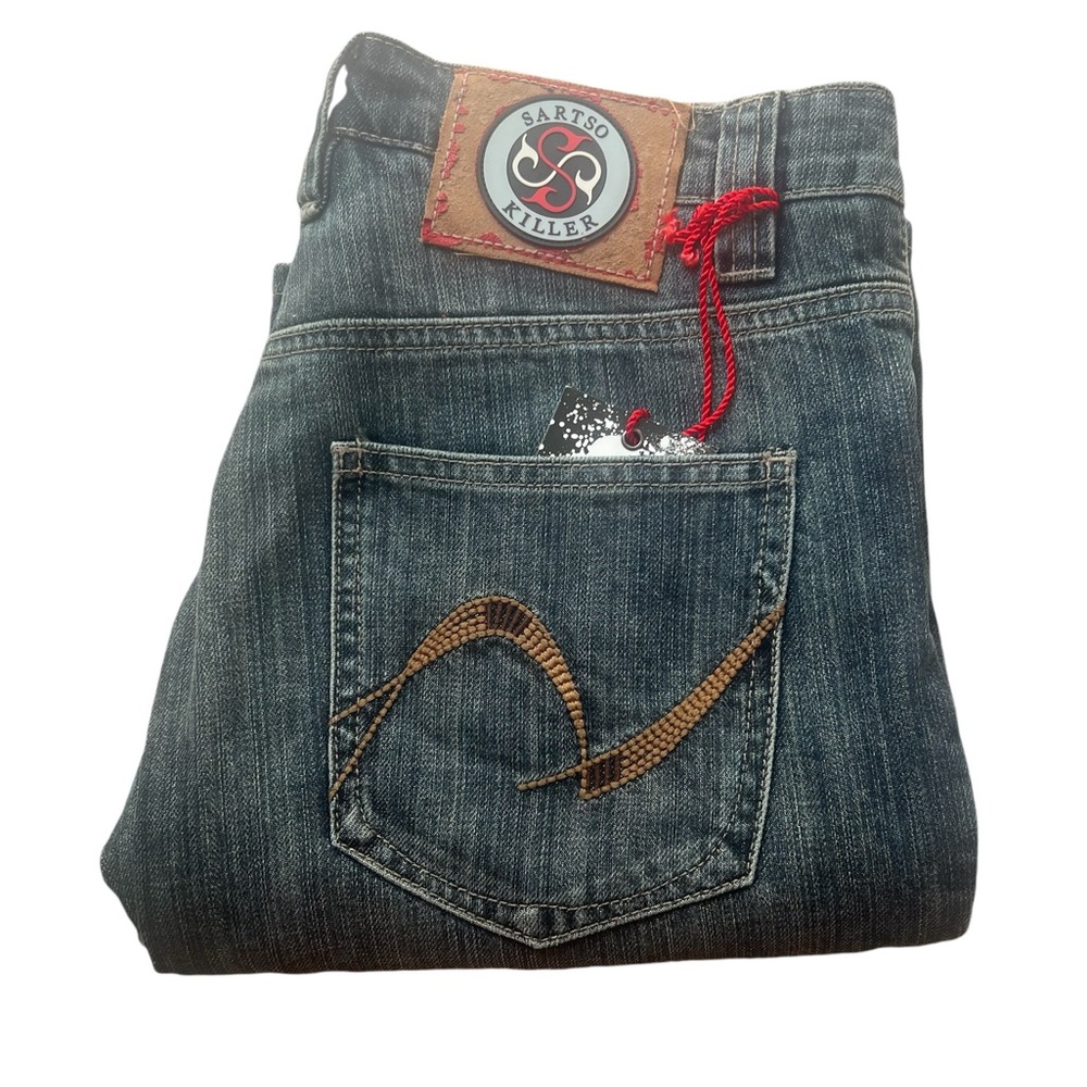 Sartso Killer Women’s Motorcycle Bootcut‎ Jeans